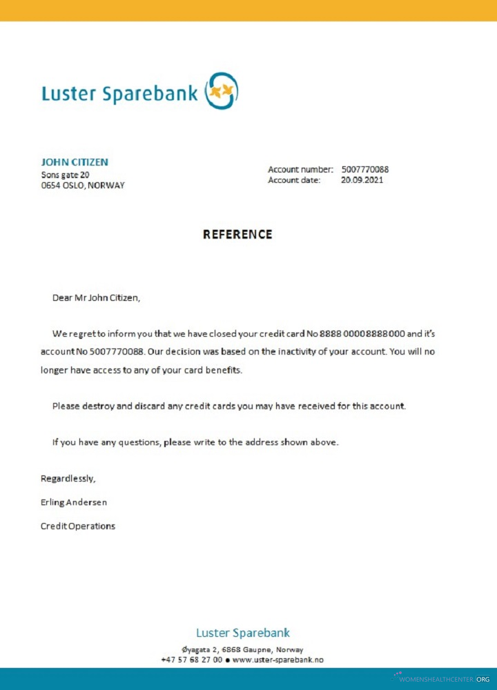Download Norway Luster Sparebank closure reference Photoshop template